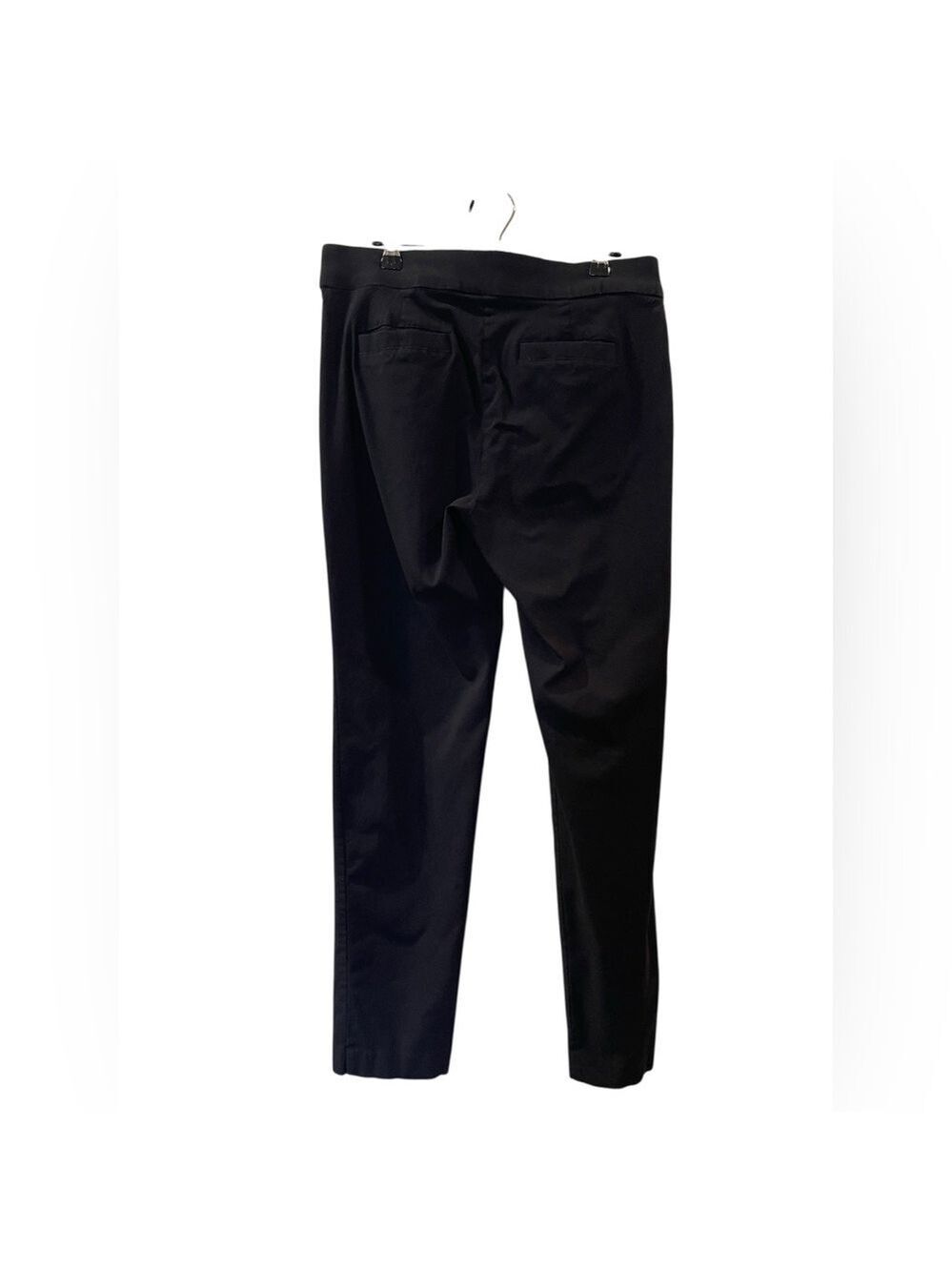 Liz Claiborne Career Black Career Pants Classic Dress Pull On Stretch Size: 8